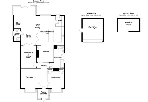 Floor plan only with property visit